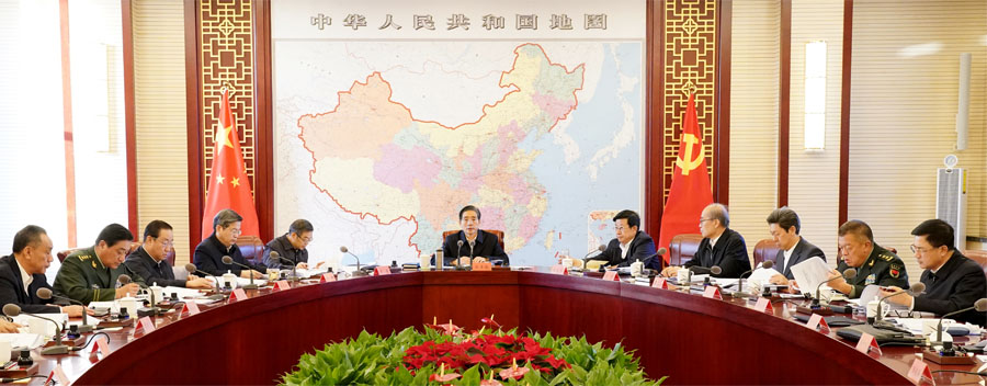 郭声琨在中央政法委员会全体会议 暨中央司法体制改革领导小组专题会议上强调 认真学习贯彻习近平总书记重要讲话精神 在更高起点上谋划推进政法领域全面深化改革